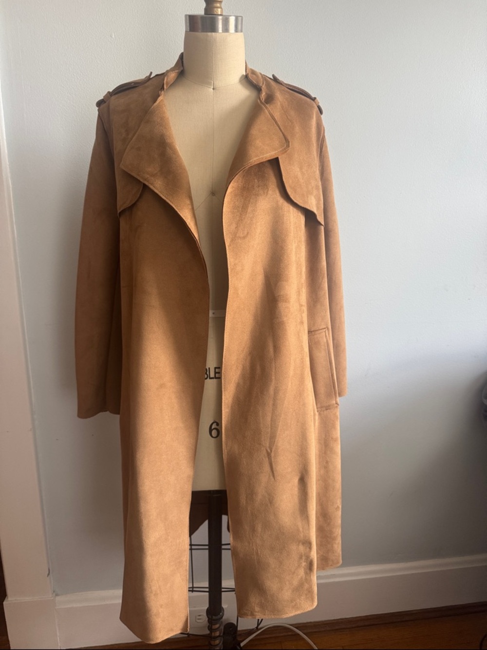 H&M Camel Tan Trench Coat